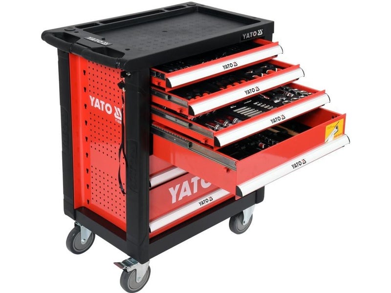 Yato Cabinet 6 Drawers with Tools 185 pcs YT-55307 - Image 3